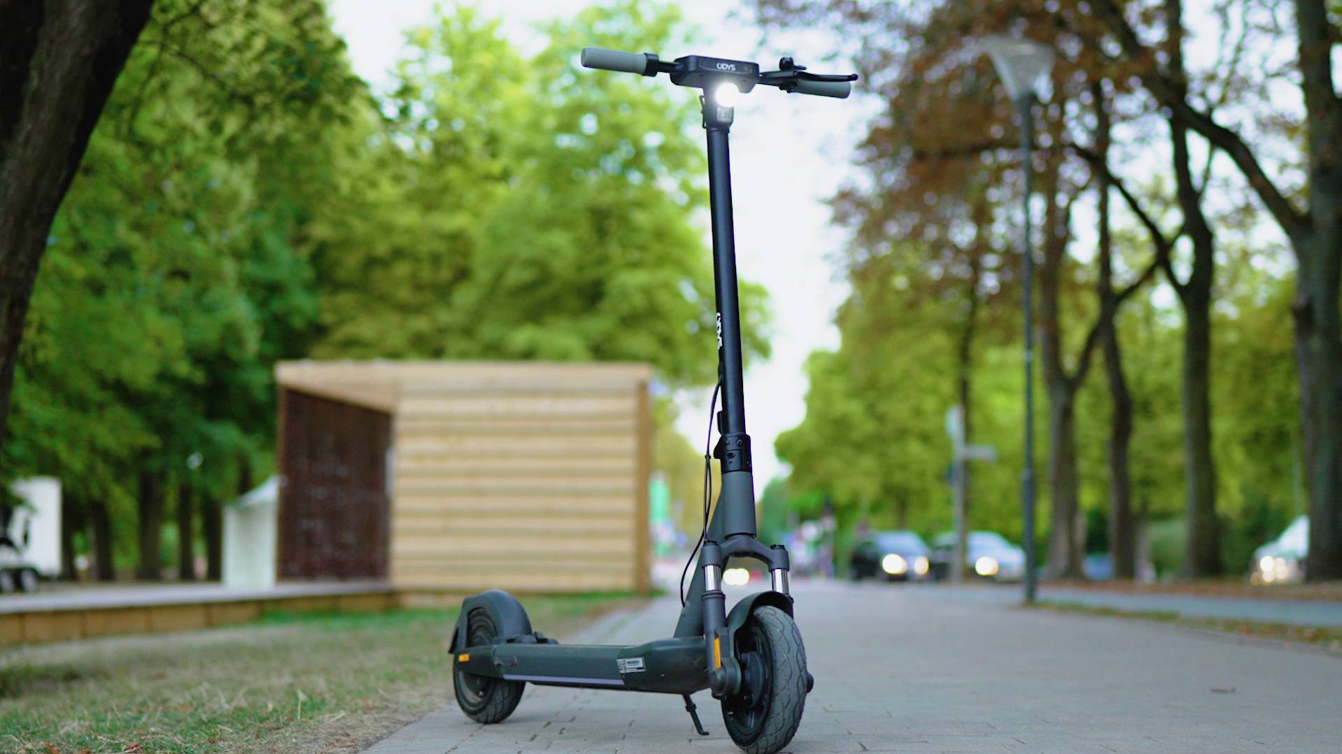 ODYS Neo e100 E-Scooter Schwarz Li-Ion 36 V 12.5 Ah Straßenzulassung: Deutschland