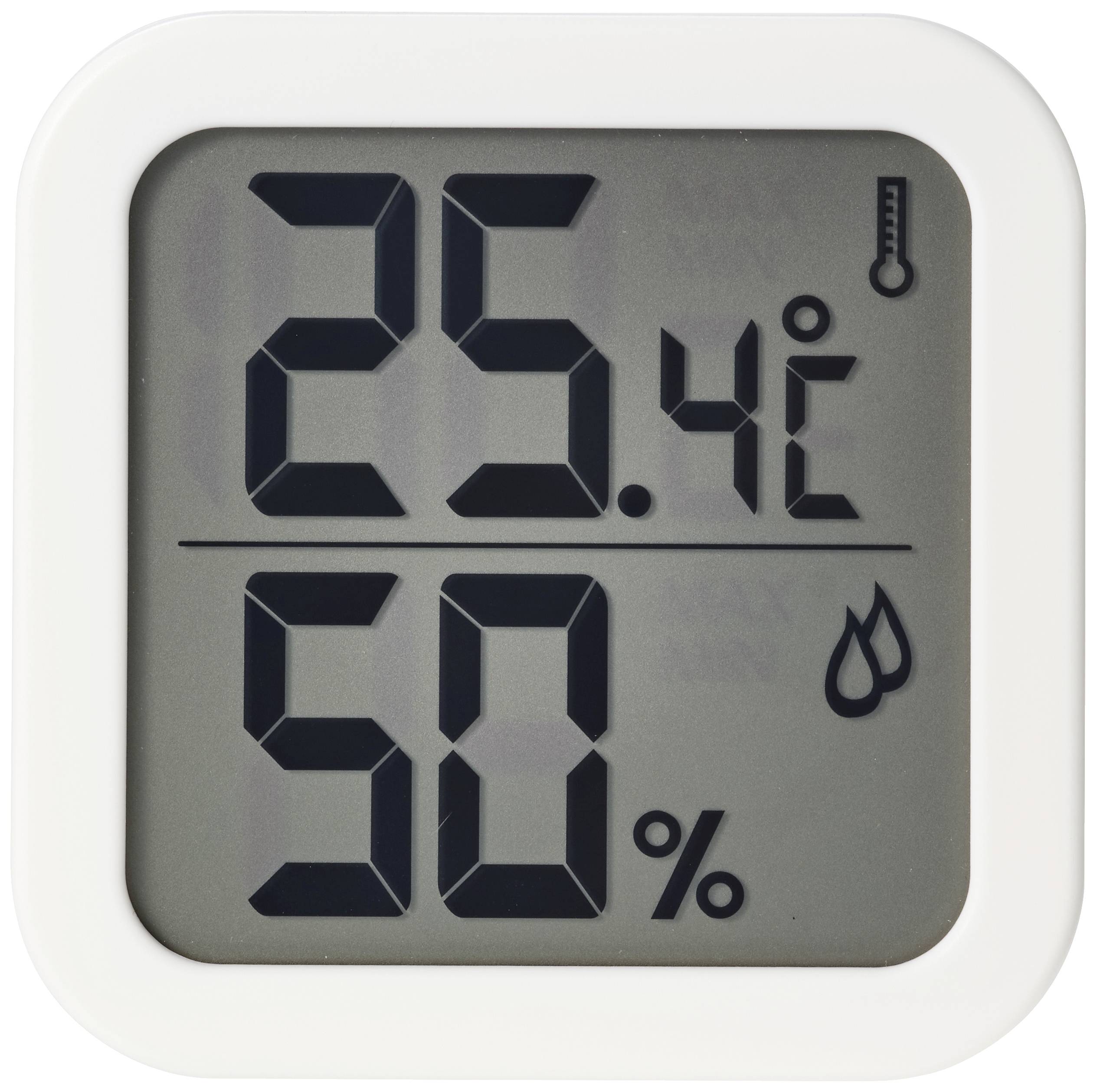 Thermo-/Hygrometer Weiß 1069HIS