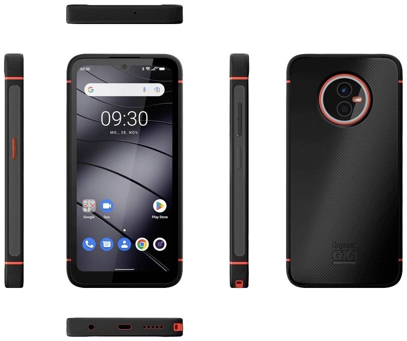 Gigaset GX4 Pro 128GB Schwarz 15.5cm (6.1 Zoll) Smartphone