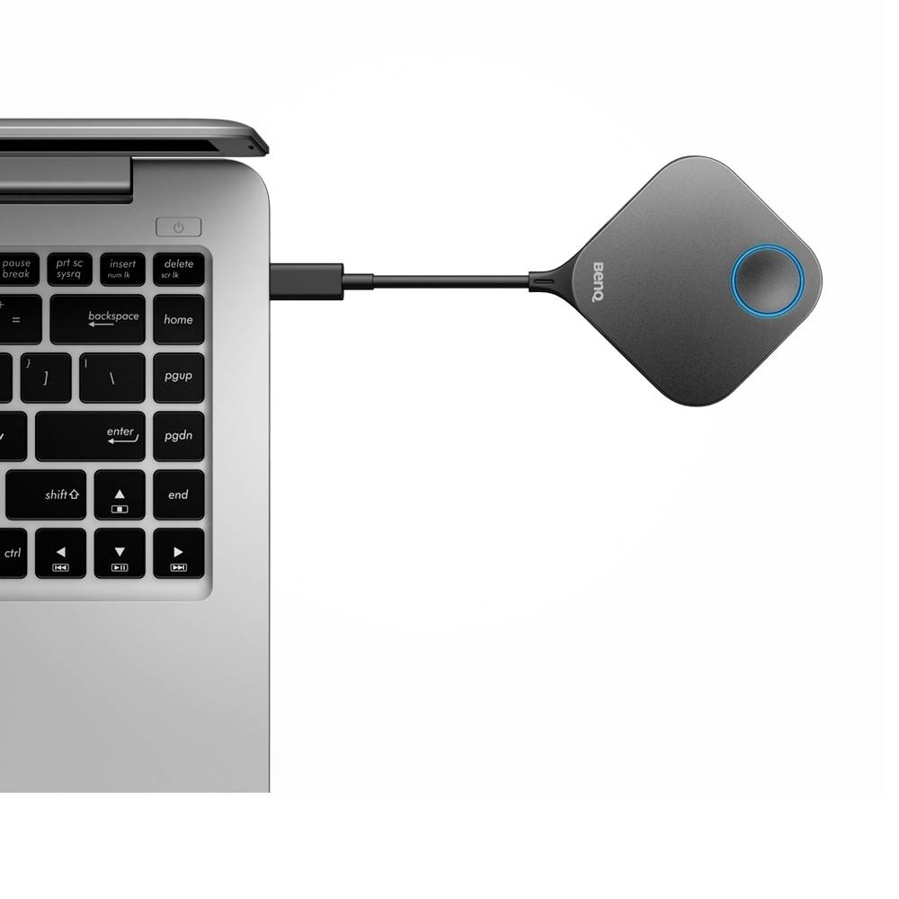 BenQ Instashow WDC10HC Drahtloses Full HD Präsentationssystem 8 m 5 GHz 1920 x 1080 Pixel