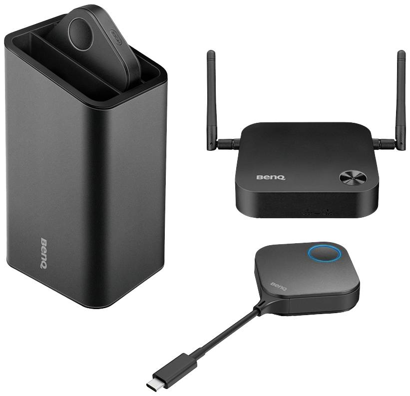 BenQ Instashow WDC10HC Drahtloses Full HD Präsentationssystem 8 m 5 GHz 1920 x 1080 Pixel