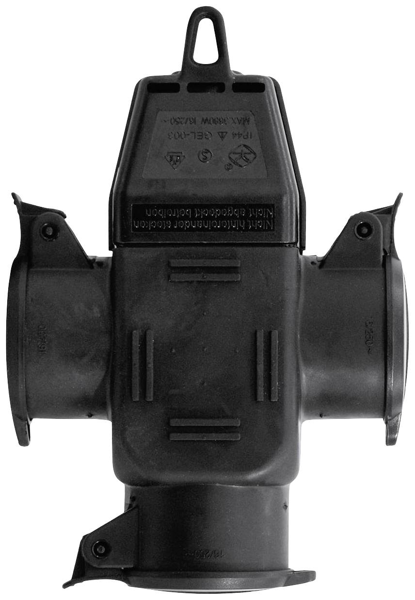 Eurolite 30247017 Strom Verlängerungskabel 16A Schwarz 10m H07RN-F 3G 1,5mm²