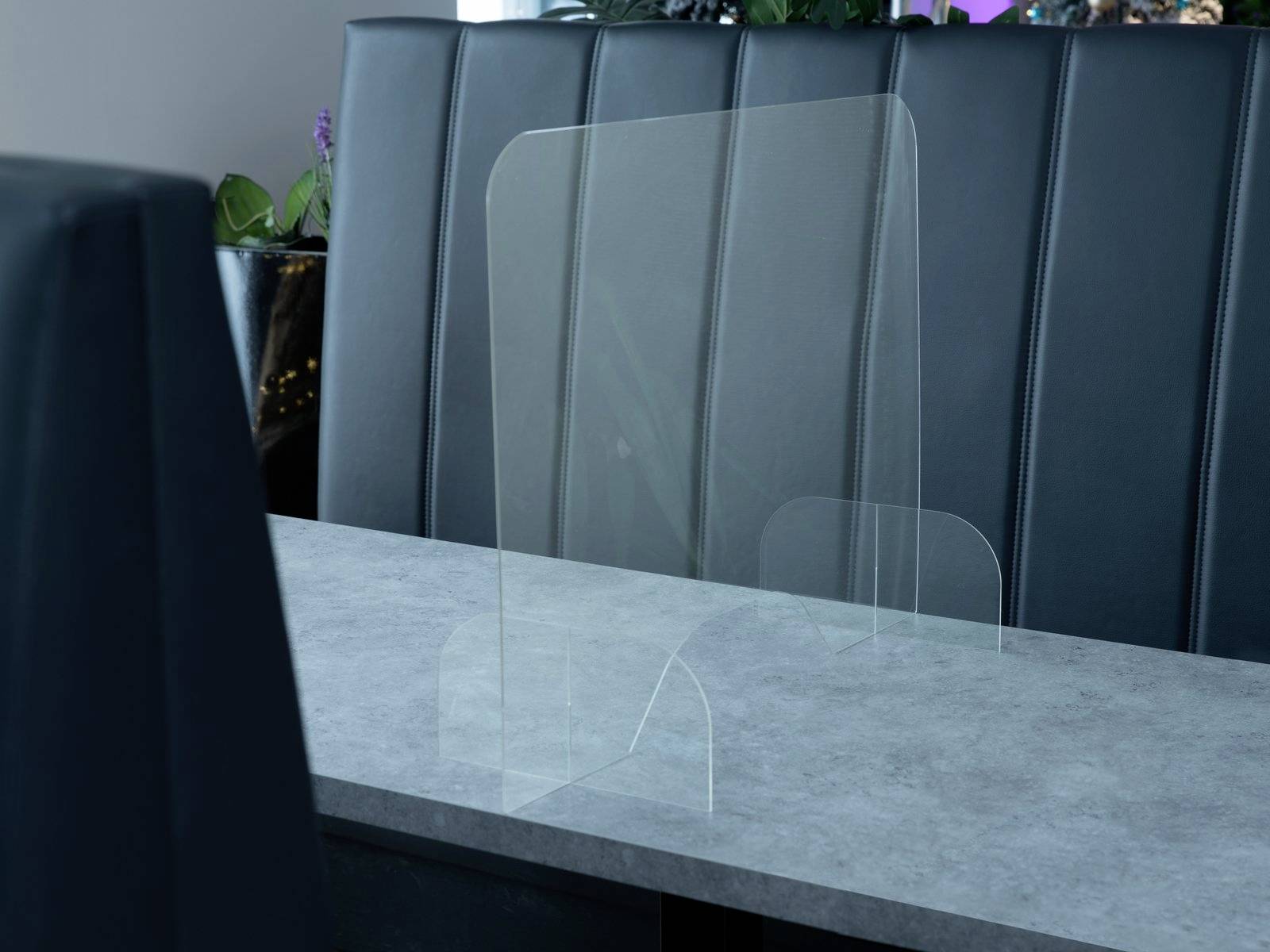 Eurolite 80703007 Mobile Schutzwand Acryl (L x B x H) 800 x 300 x 600mm