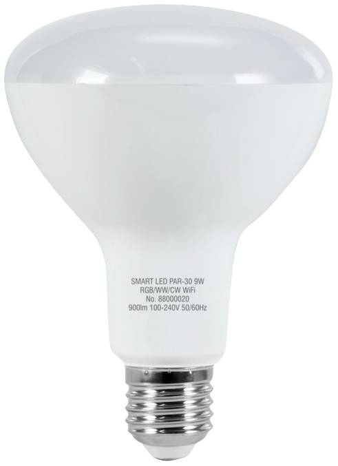 Omnilux 88000020 LED EEK F (A - G) E27 9W Warmweiß bis Kaltweiß (Ø x L) 95mm x 130mm 1St.