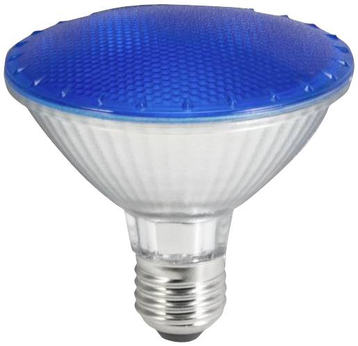 Omnilux 88043030 LED E27 11 W Blau (Ø x L) 95 mm x 92 mm 1 St.