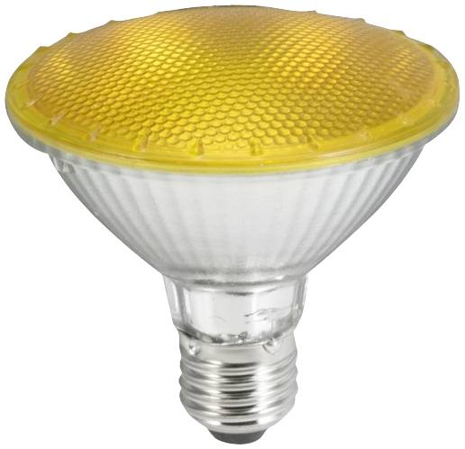 Omnilux 88043033 LED E27 11 W Gelb (Ø x L) 95 mm x 92 mm 1 St.