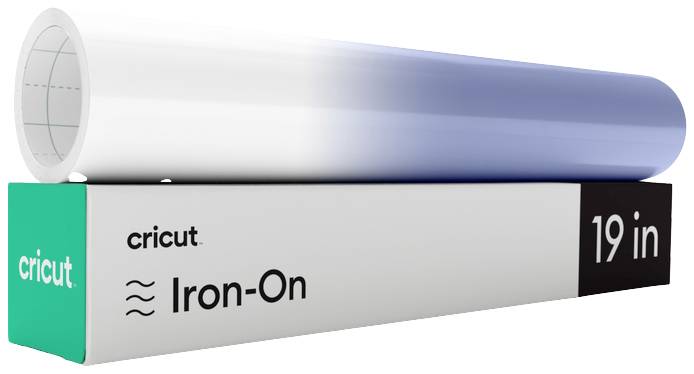 Cricut Iron-On UV Color Change Folie Pastell-Blau