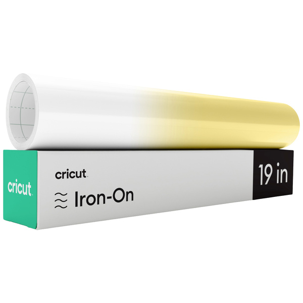 Cricut Iron-On UV Color Change Folie Pastell-Gelb