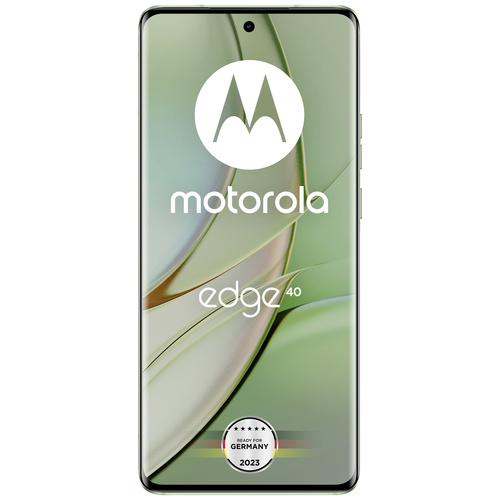 Motorola Edge 40 5G Smartphone 256 GB 16.6 cm (6.55 Zoll) Grün Android™ 13 Dual-SIM