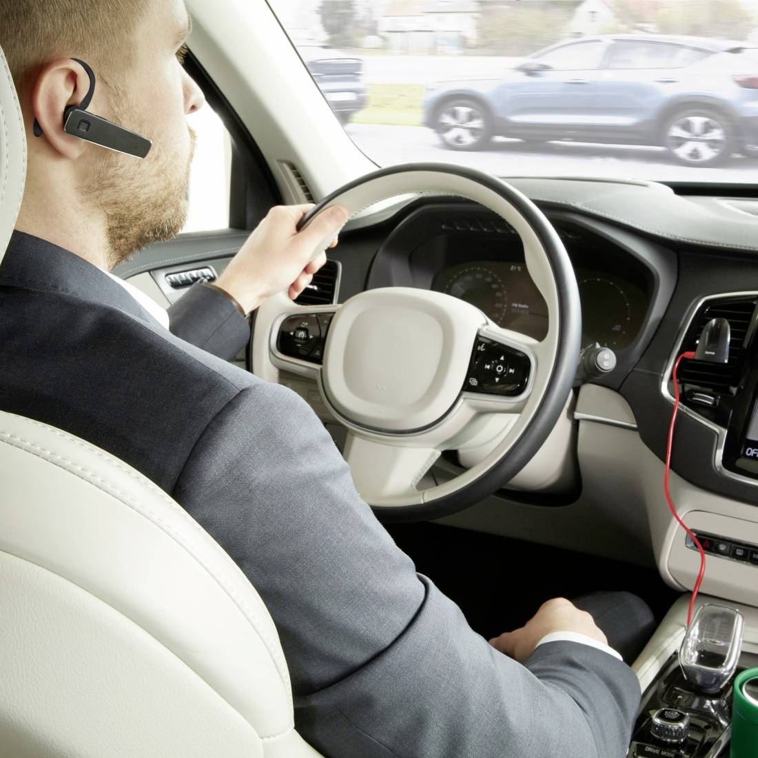 Hama MyVoice2100 In Ear Headset Bluetooth® Mono Lautstärkeregelung Handy