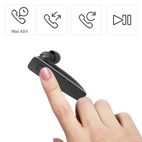 Hama MyVoice2100 In Ear Headset Bluetooth® Mono Lautstärkeregelung Handy Hama MyVoice2100 In Ear Headset Bluetooth® Mono Lautstärkeregelung Handy