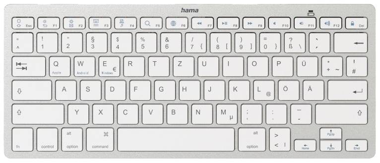 Hama KEY4ALL X510 Tablet-Tastatur Passend für Marke (Tablet): Universal