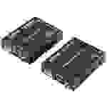SpeaKa Professional SP-11562928 1 Port HDMI Extender Set über PC steuerbar 4096 x 2160 Pixel Schwarz
