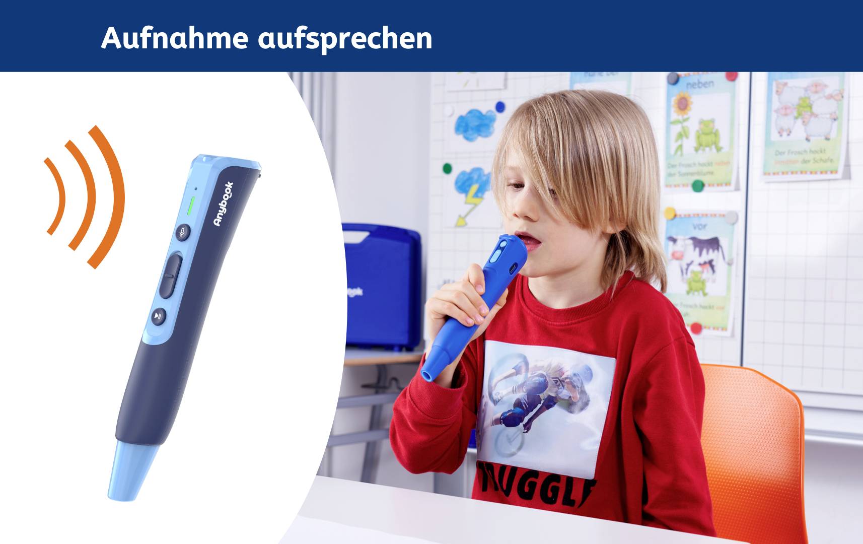 Anybook Audio-digitaler Vorlesestift Pro Deutsch 1 St.
