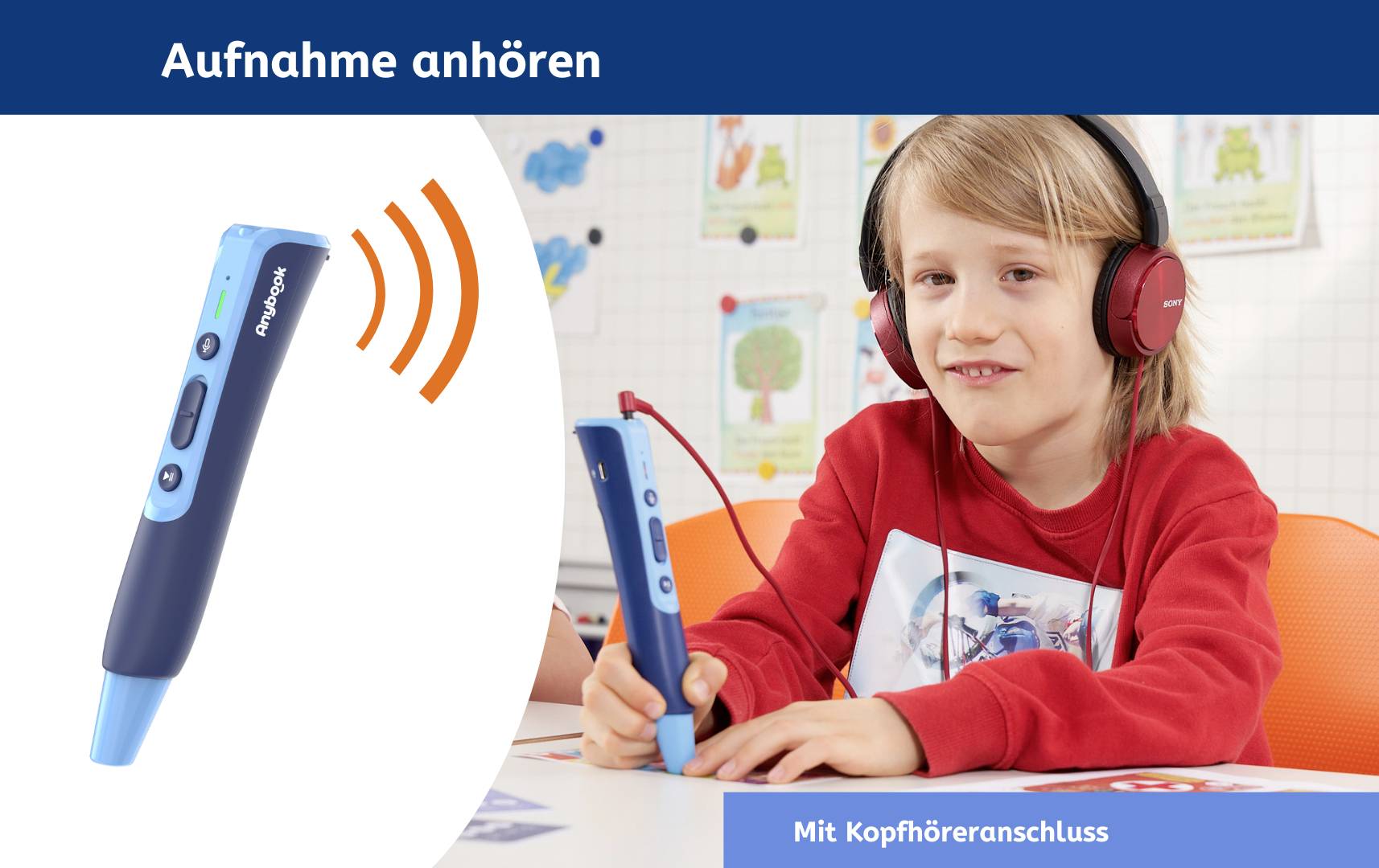 Anybook Audio-digitaler Vorlesestift Pro Deutsch 1 St.