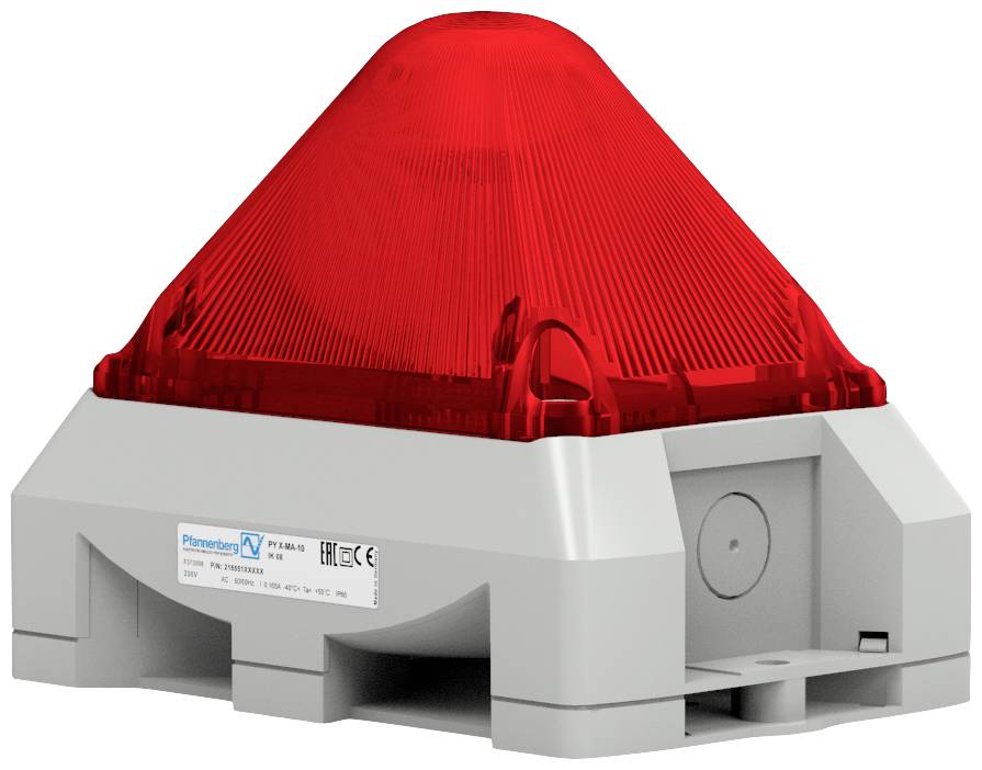 Pfannenberg Optisch-akustischer Signalgeber LED PY L-MA / PY L-MA-RGB 230 V/AC