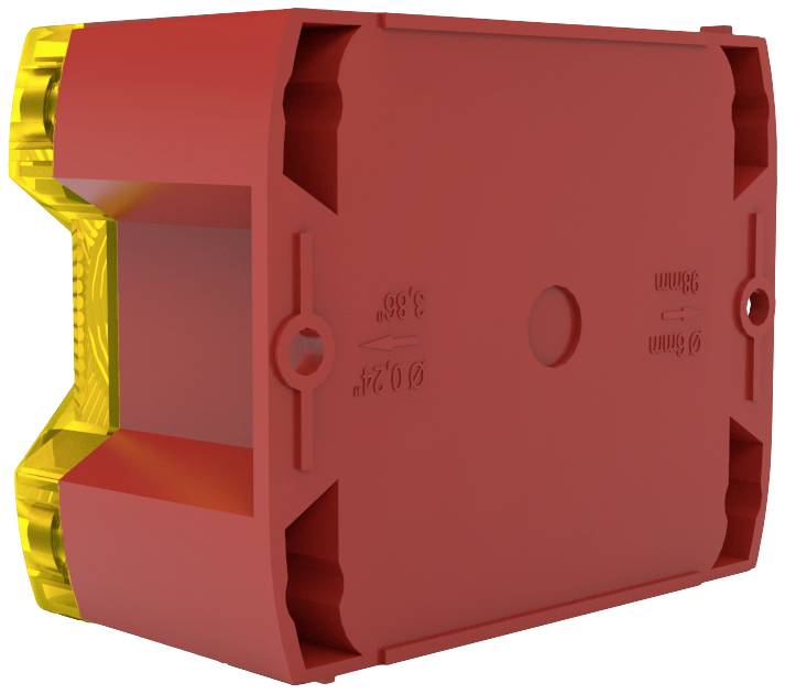 Pfannenberg Signalleuchte PY L-S-TL 21513813000 Gelb Gelb Blitzlicht, Blinklicht 24 V/DC