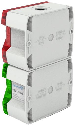 Pfannenberg Signalampel PY L-S-TL 21514642055 Rot, Grün Rot, Grün 230 V/AC