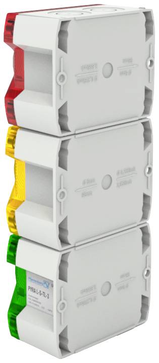 Pfannenberg Signalampel PY L-S-TL 21514813055 Rot, Gelb, Grün Rot, Gelb, Grün 24 V/DC