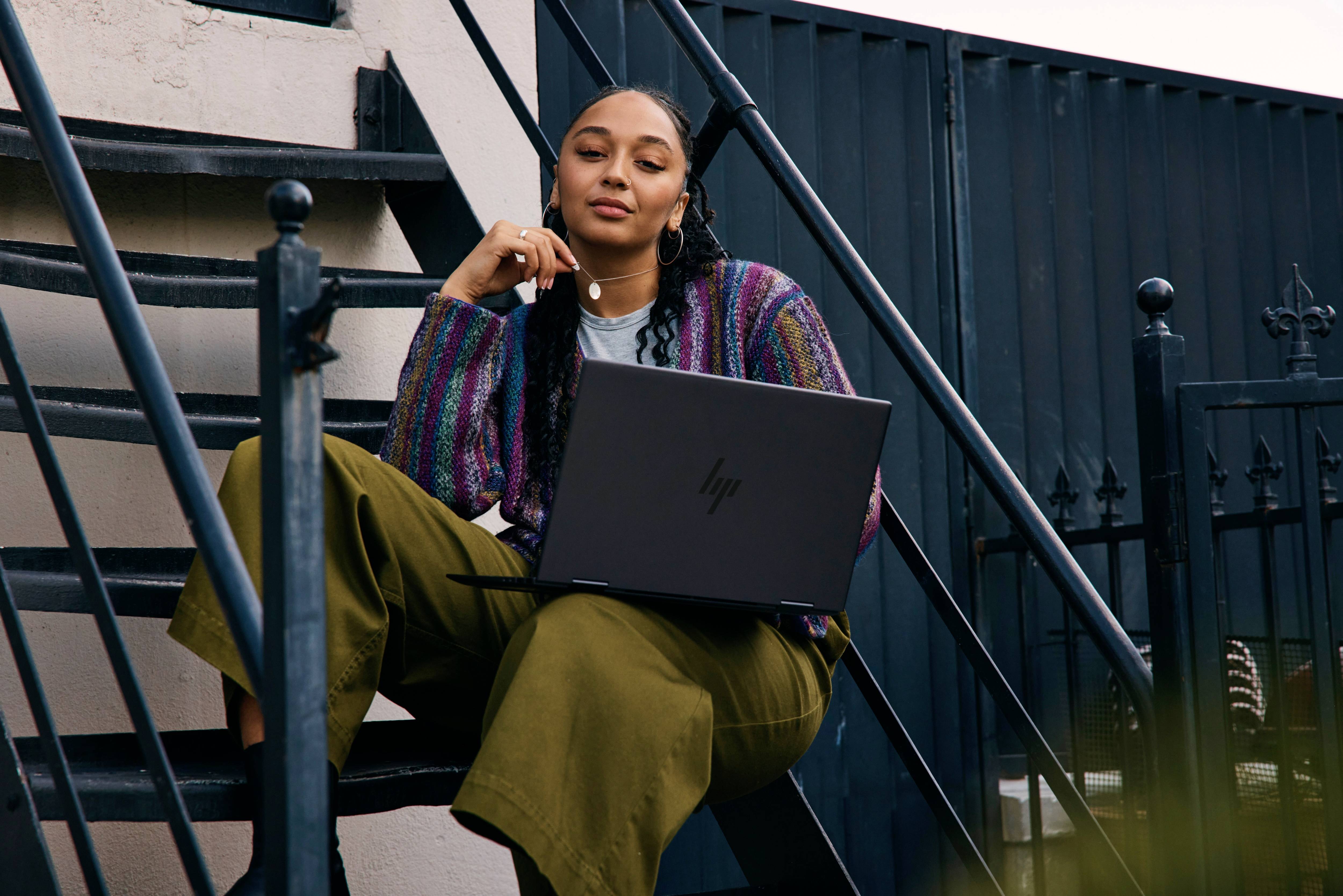 HP 2-in-1 Notebook / Tablet ENVY x360 2-in-1 Laptop 15-fh0055ng 39.6 cm (15.6 Zoll) Full HD AMD Ryzen 5 7530U 16 GB RAM 512 GB SSD Deutsch, QWERTZ