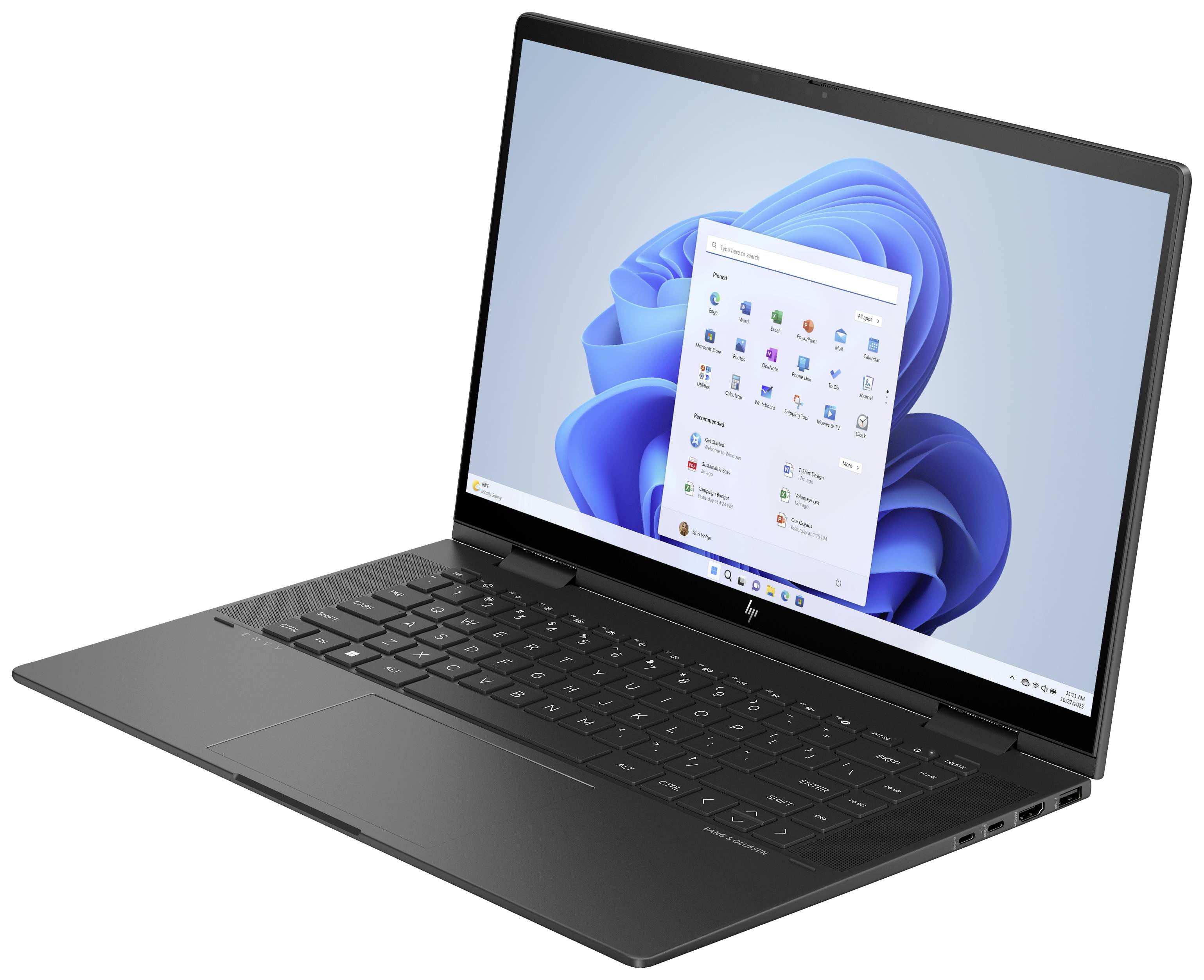 HP 2-in-1 Notebook / Tablet ENVY x360 2-in-1 Laptop 15-fh0055ng 39.6 cm (15.6 Zoll) Full HD AMD Ryzen 5 7530U 16 GB RAM 512 GB SSD Deutsch, QWERTZ