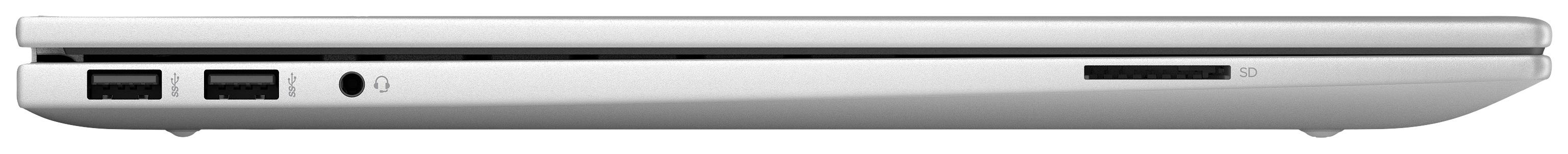 HP Notebook 17-cw0078ng 43.9 cm (17.3 Zoll) 4K, UHD Intel® Core™ i7 i7-1355U 32 GB RAM 1 TB SSD Deutsch, QWERTZ Silber 84S16EA#ABD