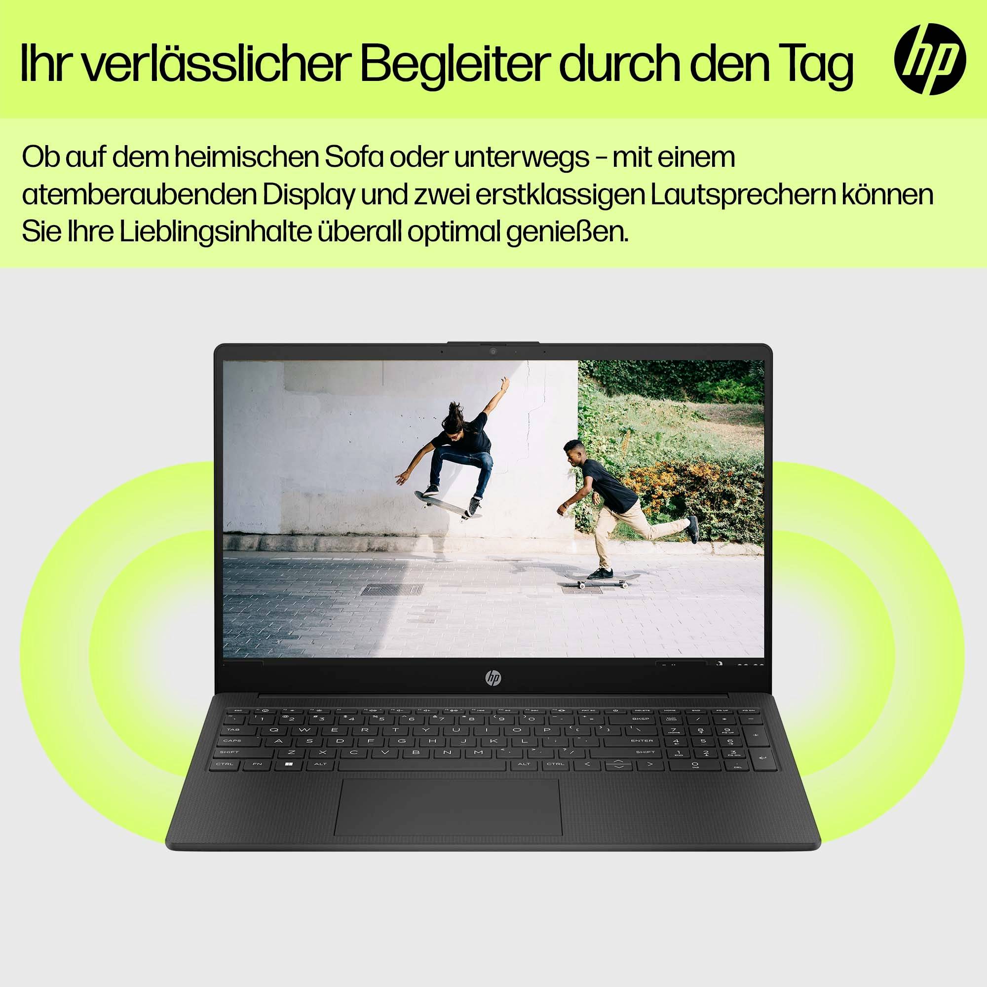 HP Notebook Laptop 15-fd0033ng 39.6cm (15.6 Zoll) Full HD Intel® Core™ i3 i3-1315U 8GB RAM 256GB SSD Intel Iris Xe Win 11 Home