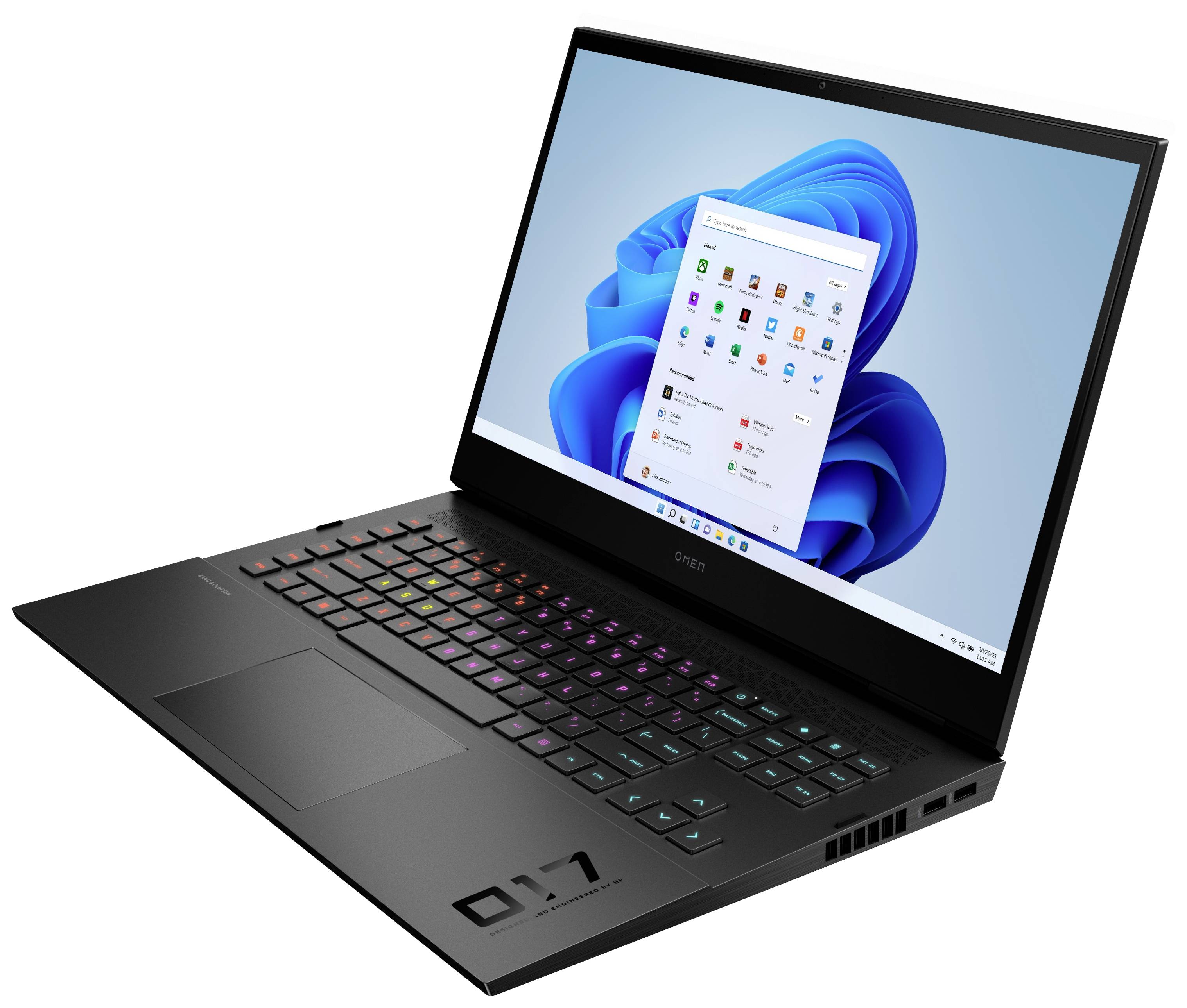 HP Notebook OMEN by HP Laptop 17-cm2076ng 43.9 cm (17.3 Zoll) QHD Intel® Core™ i7 i7-13700HX 32 GB RAM 1 TB SSD Deutsch, QWERTZ Schwarz 7N