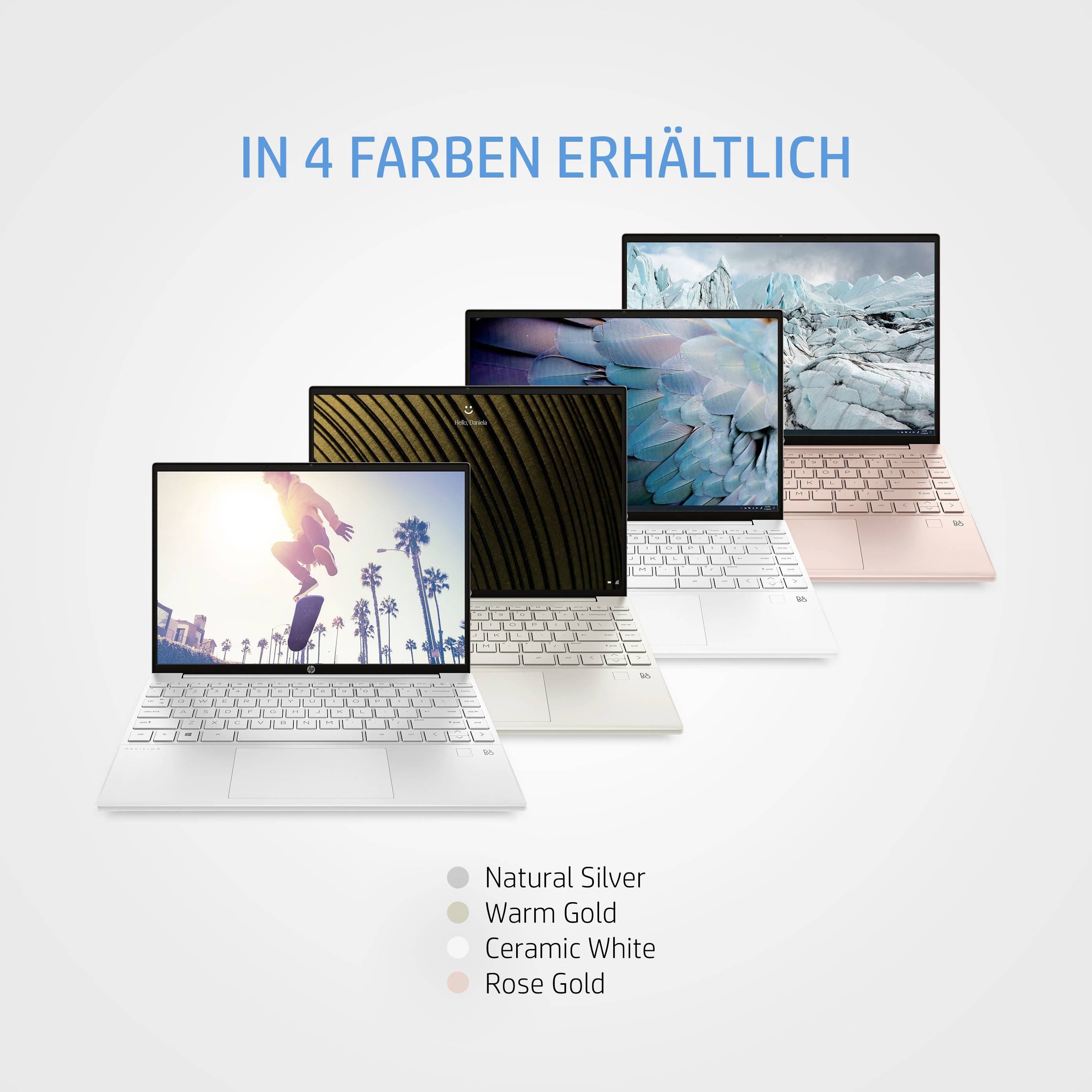 HP Notebook Pavilion 13-be2055ng 33.8cm (13.3 Zoll) WUXGA AMD Ryzen 5 7535U 16GB RAM 512GB SSD AMD Radeon 660M Win 11 Home Silber