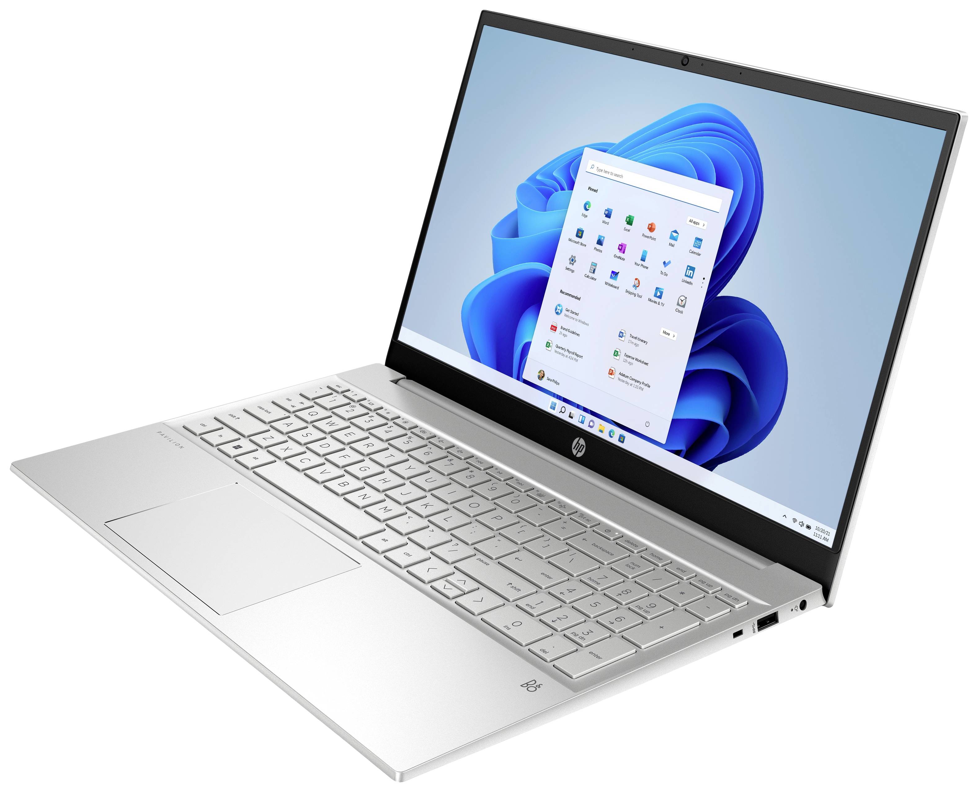 HP Notebook Pavilion Laptop 15-eh3077ng 39.6cm (15.6 Zoll) Full HD AMD Ryzen 7 7730U 16GB RAM 512GB SSD AMD Radeon Graphics Win