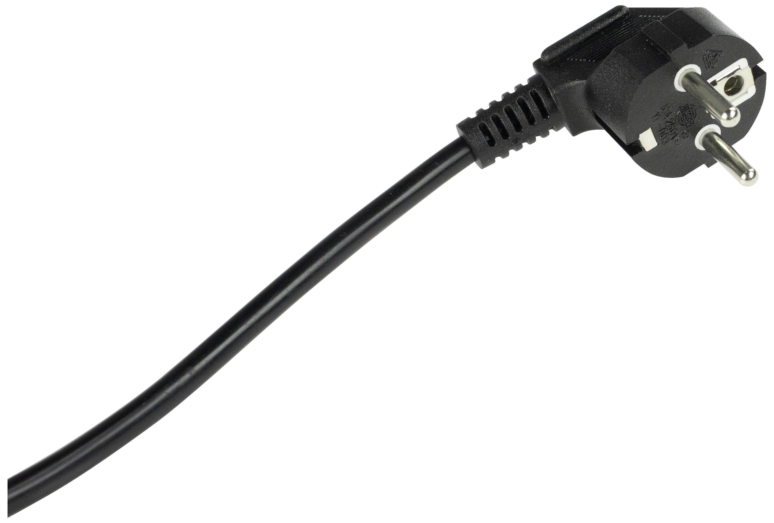 AS Schwabe 18221 Steckdosenturm Schwarz Schutzkontakt 1 St.