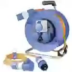 AS Schwabe 19704 Kabeltrommel 25m Orange CEE-Stecker 16A 3polig AS Schwabe 19704 Kabeltrommel 25m Orange CEE-Stecker 16A 3polig