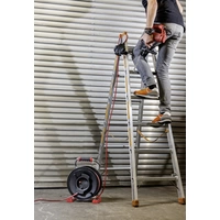 AS Schwabe 23240 Kabeltrommel 50m Rot Schutzkontakt-Stecker AS Schwabe 23240 Kabeltrommel 50m Rot Schutzkontakt-Stecker