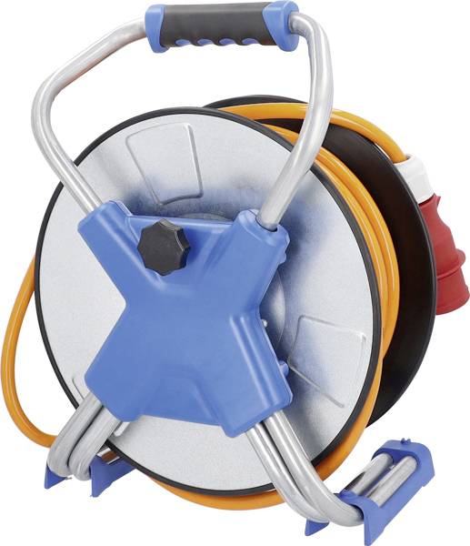 AS Schwabe 23993 Kabeltrommel 30m Gelb CEE-Stecker 16A 5polig