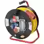 AS Schwabe 26402 Kabeltrommel 30m Gelb CEE-Stecker 32A 5polig AS Schwabe 26402 Kabeltrommel 30m Gelb CEE-Stecker 32A 5polig