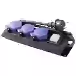 AS Schwabe 38630 Steckdosenleiste mit Schalter Schwarz Schutzkontakt 1St. AS Schwabe 38630 Steckdosenleiste mit Schalter Schwarz Schutzkontakt 1St.