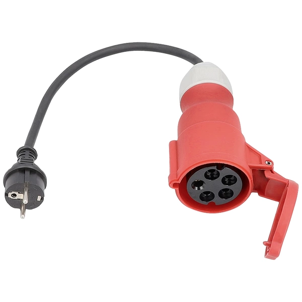 AS Schwabe 61373 Strom Adapterkabel 16A Schwarz 0.3m H07RN-F 3G 2,5mm² AS Schwabe 61373 Strom Adapterkabel 16A Schwarz 0.3m H07RN-F 3G 2,5mm²