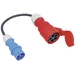 AS Schwabe 61374 Strom Adapterkabel 16A Schwarz 0.3m H07RN-F 3X 2,5mm² AS Schwabe 61374 Strom Adapterkabel 16A Schwarz 0.3m H07RN-F 3X 2,5mm²
