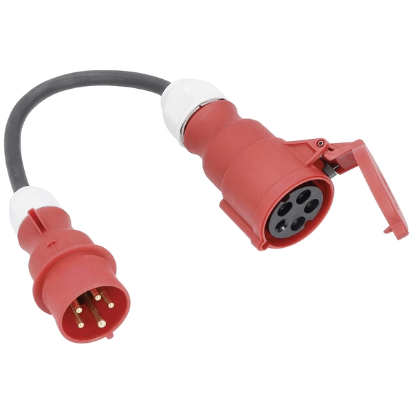 AS Schwabe 61376 Strom Adapterkabel 16A Schwarz 0.3m H07RN-F 5G 2,5mm² AS Schwabe 61376 Strom Adapterkabel 16A Schwarz 0.3m H07RN-F 5G 2,5mm²