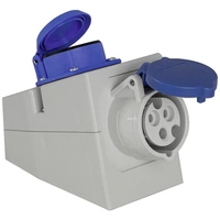 AS Schwabe 61449 CEE Wandsteckdose 16A 230V 1St. AS Schwabe 61449 CEE Wandsteckdose 16A 230V 1St.
