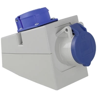 AS Schwabe 61449 CEE Wandsteckdose 16A 230V 1St. AS Schwabe 61449 CEE Wandsteckdose 16A 230V 1St.