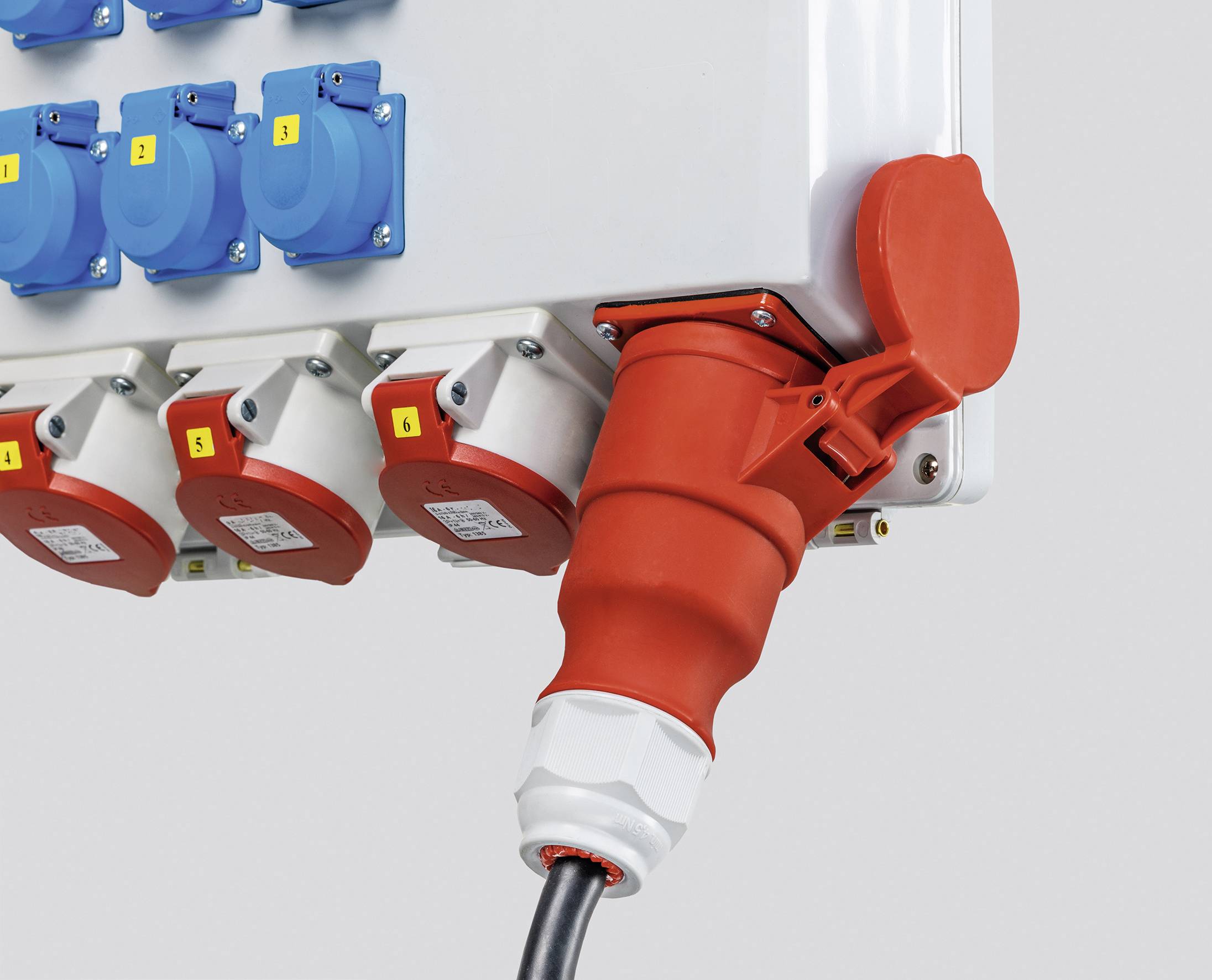 AS Schwabe CEE Stromverteiler FIXO 5 MAX 61523 400V 32A