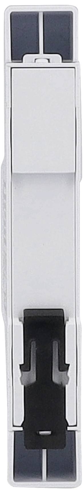 Ein grauer Aktenordner mit einer schwarzen Klammer auf einem weißen Hintergrund.