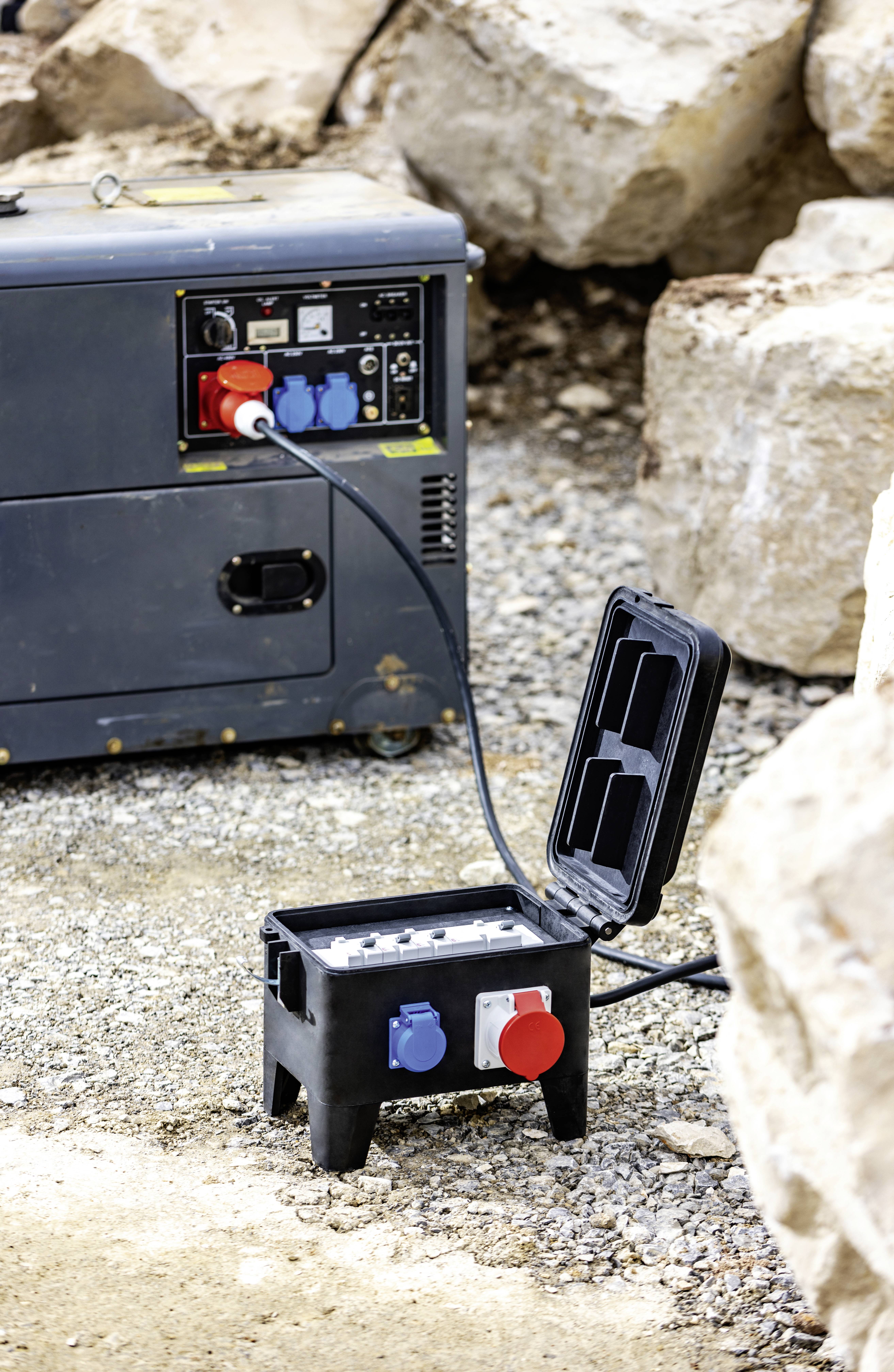 AS Schwabe Baustromverteiler G-M24 63271 400V 16A