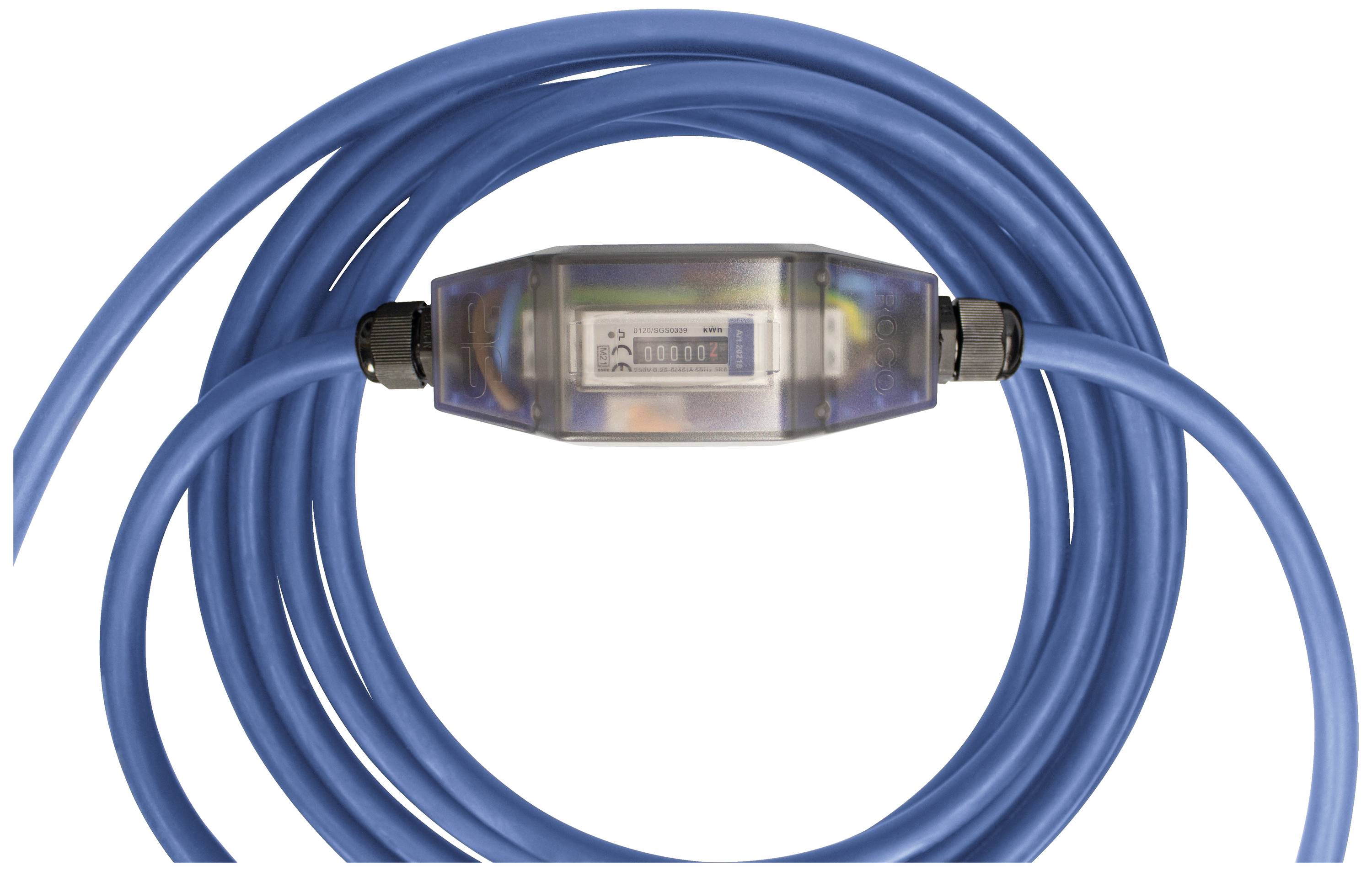 AS Schwabe 65108 eMobility Ladekabel 5m mit Stromzähler