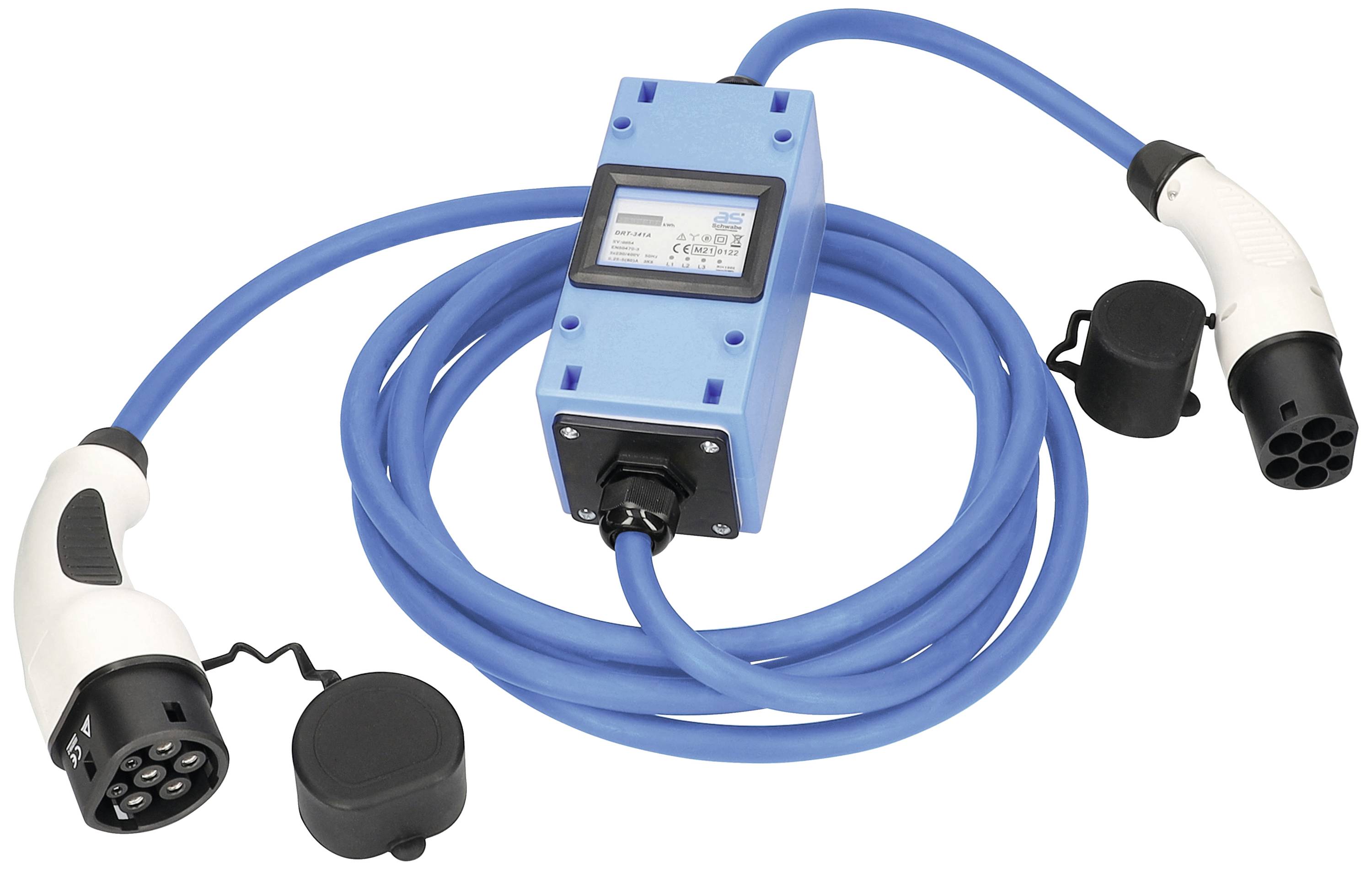 AS Schwabe 65109 eMobility Ladekabel 5m mit Stromzähler