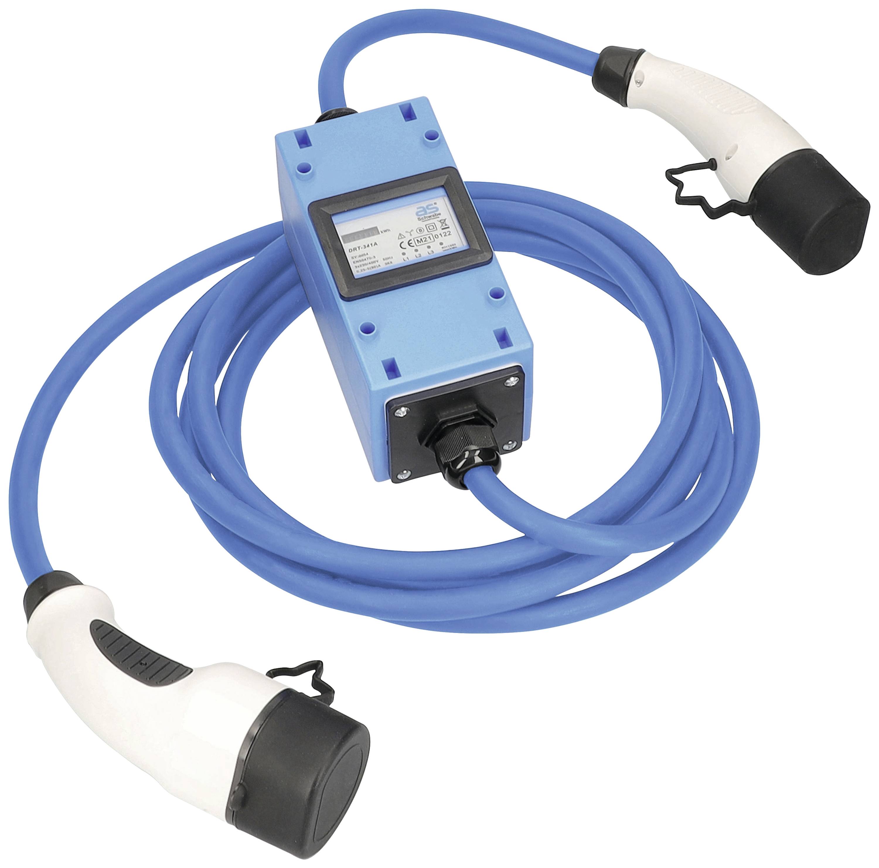 AS Schwabe 65109 eMobility Ladekabel 5m mit Stromzähler