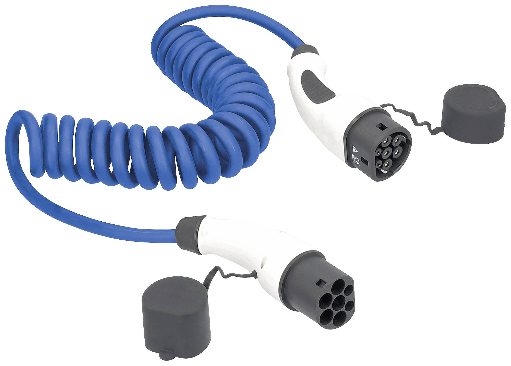 AS Schwabe 65122 eMobility Ladekabel 5m Spiralkabel