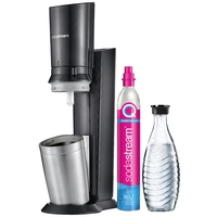 Sodastream Wassersprudler Crystal 3.0 Schwarz, Edelstahl Sodastream Wassersprudler Crystal 3.0 Schwarz, Edelstahl