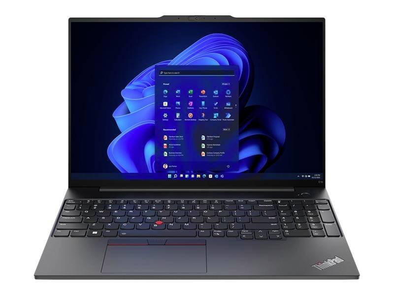 Lenovo Notebook ThinkPad E16 Gen 1 (Intel) 40.6 cm (16 Zoll) WUXGA Intel® Core™ i5 i5-1335U 16 GB RAM 512 GB SSD Deutsch, QWERTZ Schwarz 2